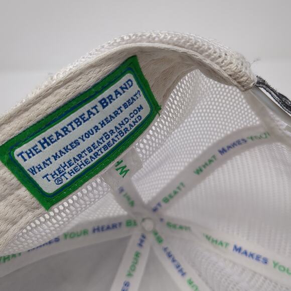 Idaho The Heartbeat Brand Snapback Trucker Hat Blue One Size Mesh Back 6 Panel - Picture 10 of 10